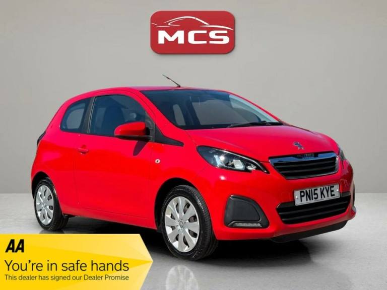 2015 Peugeot 108 1.0 VTi Active Hatchback 3dr Petrol Manual Euro 5 Hatchback Petrol Manual