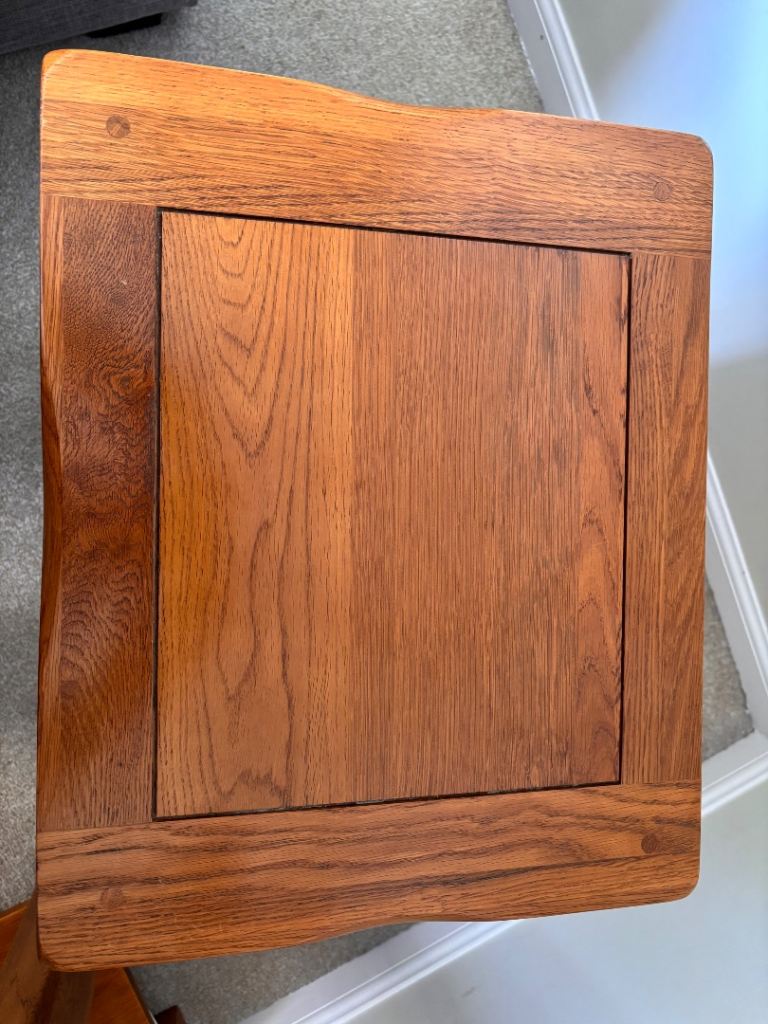 Pair of Oak Furniture Land ORIGINAL RUSTIC 3‑Drawer Bedside Tables – Solid Oak