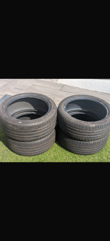 Barely used tyres 