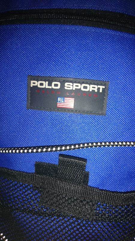 image for POLO SPORT BACKPACK RALPH LAUREN BLUE RUCKSACK