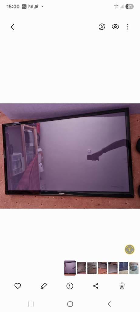 Flat Screen TV – Good Condition