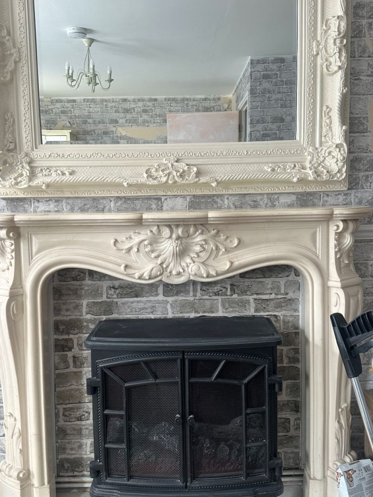 Fire surround and harth 