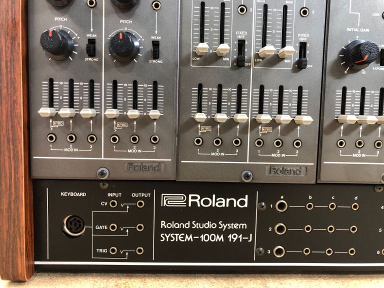 Roland 100m D set, 181 keyboard and original box