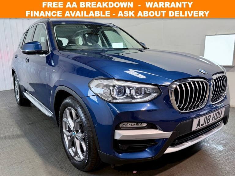 2018 18 BMW X3 2.0 20D XLINE SUV 5DR DIESEL AUTO XDRIVE EURO 6 (S/S) (190 PS) DI
