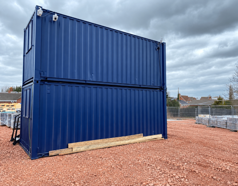 20ft x 8ft Site Office & Welfare Unit – Containers with Staircase