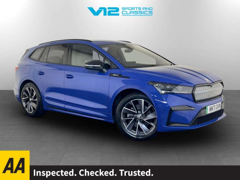 2022 Skoda Enyaq 82kWh 80 SportLine SUV 5dr Electric Auto (DC125kW) (204 ps) SUV Electric Automatic