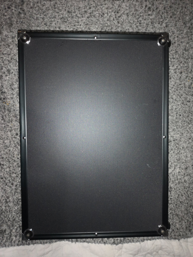  Aluminium Camera Case, Gun Case with Cubed Foam | 46 x 33 x 15 cm | Black