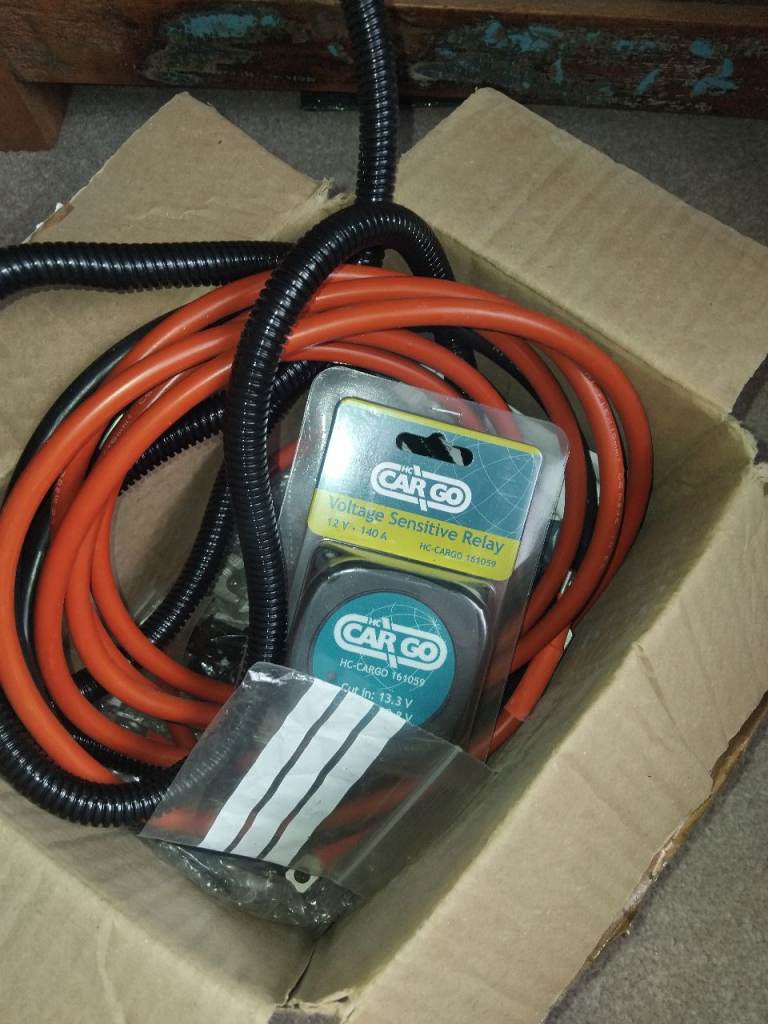 Split charge relay kit 