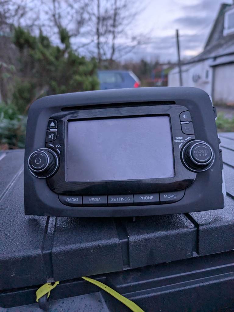 Car radio (came out of Fiat 500L)
