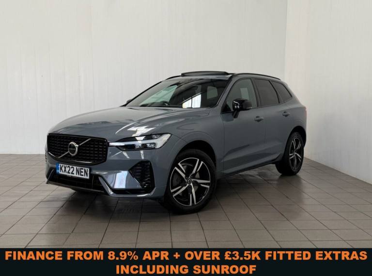 2022 Volvo XC60 2.0 B5 MHEV R-Design SUV 5dr Petrol Hybrid Auto Euro 6 (s/s) (250 ps) ESTATE PETR...