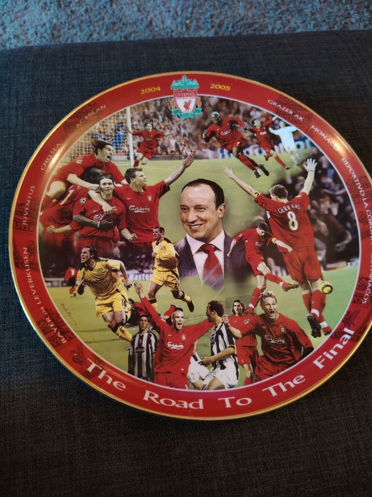 Liverpool fc collector plates