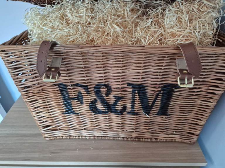 Fortnum & Mason large hamper with goodies