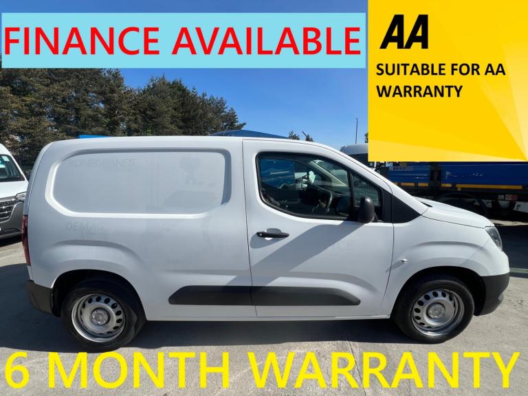 2020 Vauxhall Combo 2300 1.5 Turbo D 100ps H1 Edition Van PANEL VAN Diesel Manual