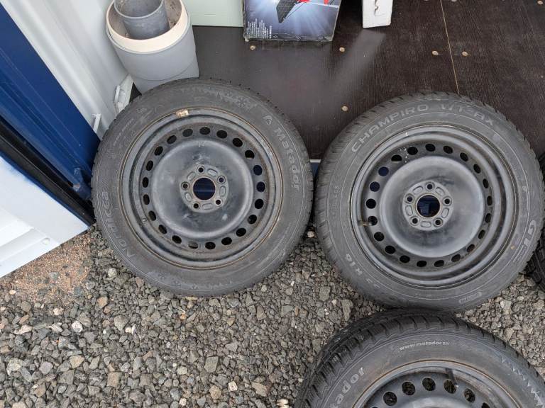 205/55 R16 Steel wheels and tyres 