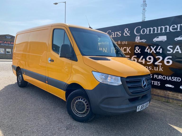 2019 Mercedes-Benz Sprinter 316 CDI 2.1 163 BHP MWB L2H1 LOW ROOF PANEL VAN 183K FMBSH AC CAMERA ...