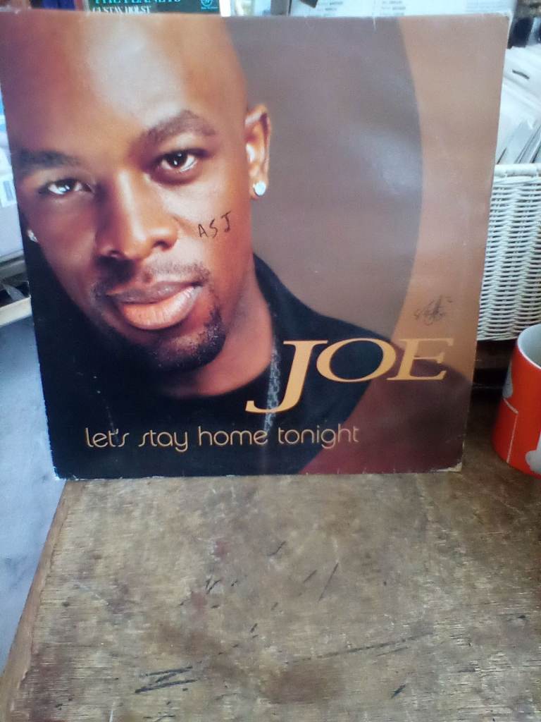 JOE .  LET STAY HOME TONIGHT ,. 12 INCH VINYL EP,. 