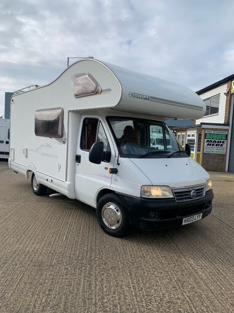 Fiat Ducato 5 berth Swift lifestyle motorhome campervan camper low mileage 33k!!!!
