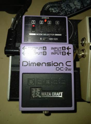 BOSS DC-2w Waza Craft Dimension C Pedal | in Two Mile Ash