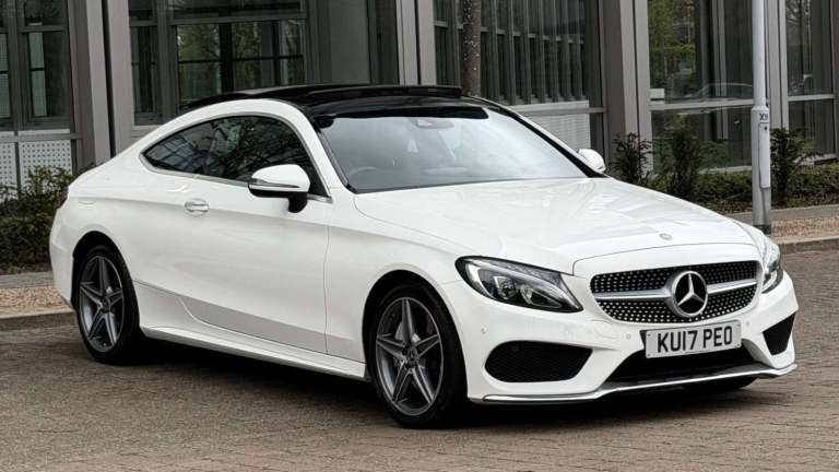2017 Mercedes-Benz C Class 2.1 C 250 AMG Line Premium+ D Auto 2dr Coupe Diesel Automatic