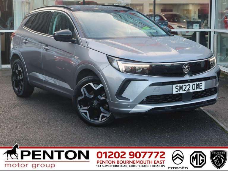 2022 Vauxhall Grandland 1.2 Turbo Elite Euro 6 (s/s) 5dr HATCHBACK Petrol Manual