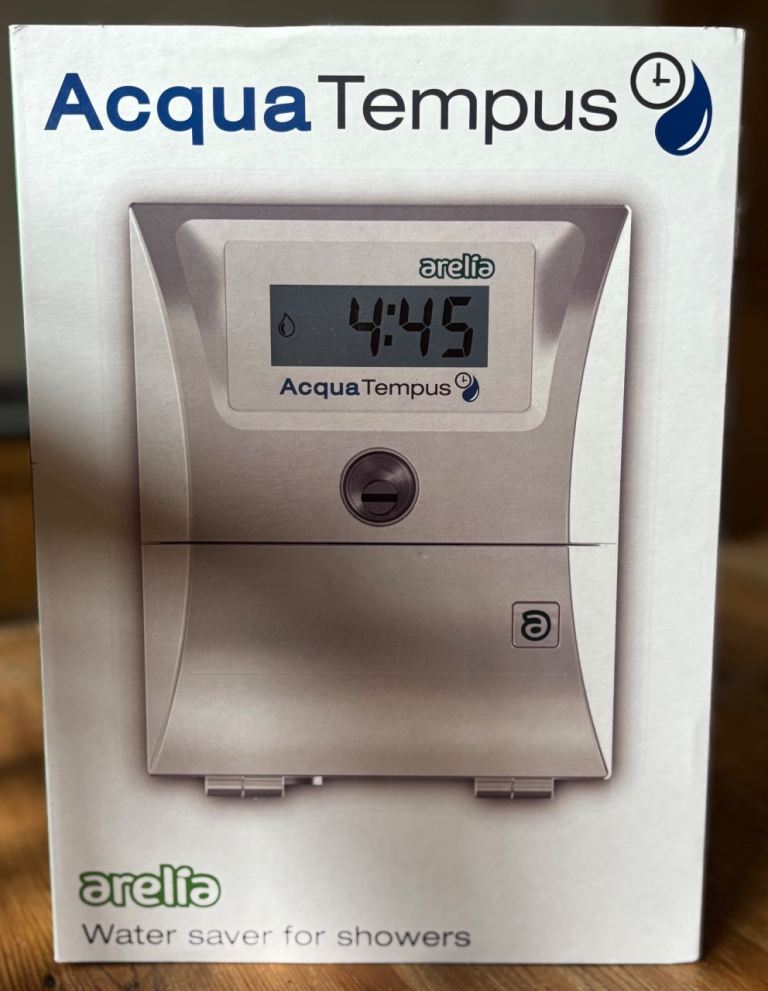 Acqua Tempus - programmable water saver for mixer shower - brand new, never opened. 