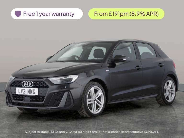 2021 Audi A1 1.0 TFSI 25 S line Sportback 5dr Petrol Manual Euro 6 (s/s) (95 ps) CRUISE  Hatchbac...