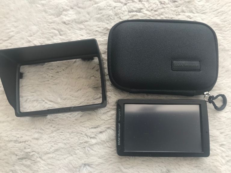 BMW motorrad V motorbike sat nav.
