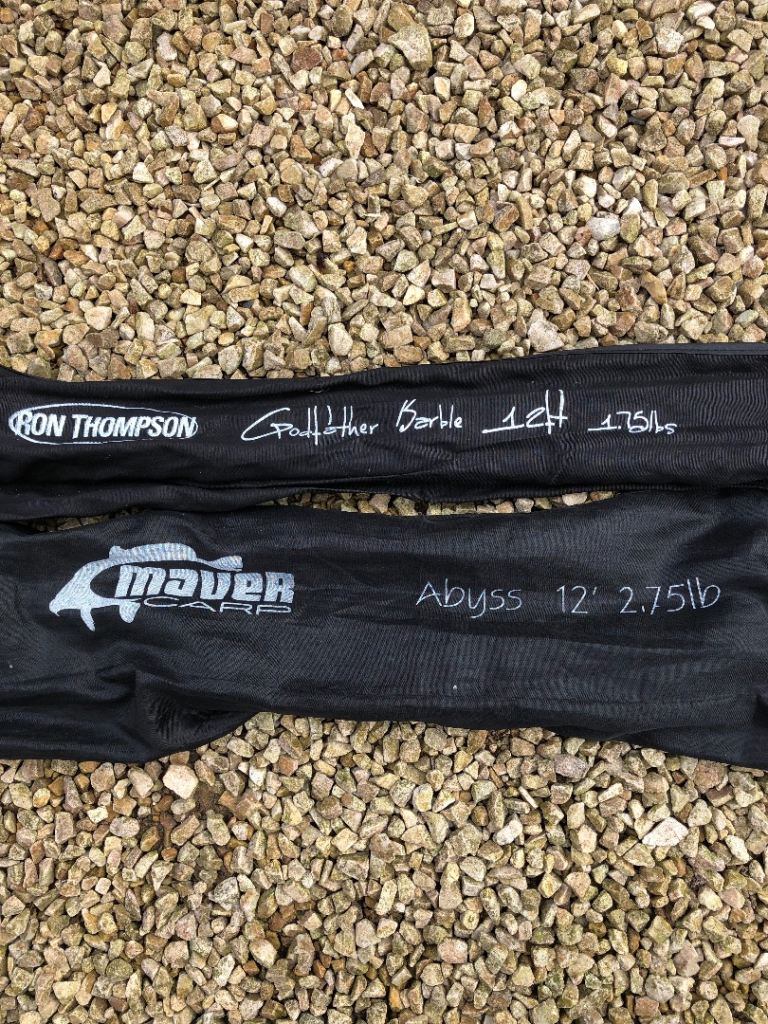 12ft Coarse/ Carp fishing rods x 2