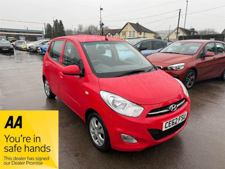 2012 Hyundai i10 1.2 Active 5dr HATCHBACK PETROL Manual