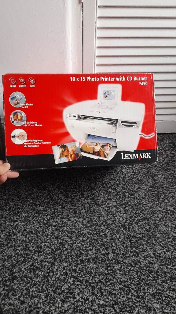 Lexmark P450 10×15 Photo Printer with CD Printing – Excellent Condition