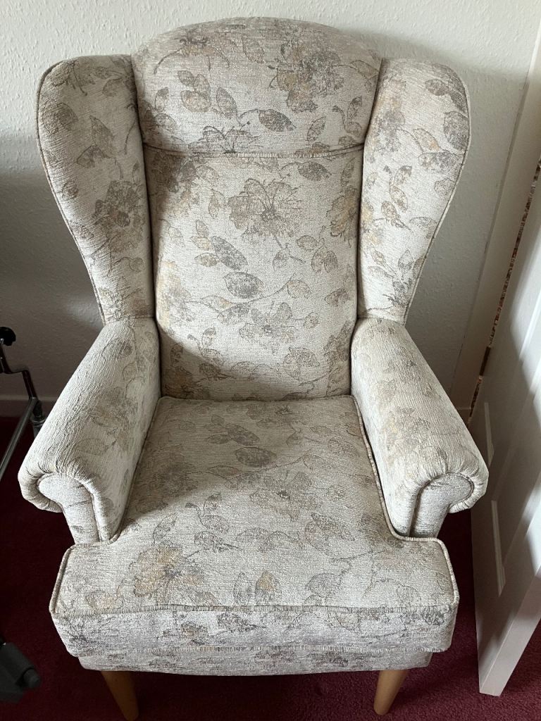 High back chair. 