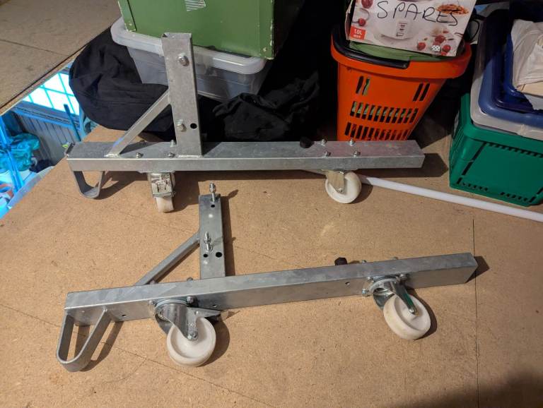 Trailer stand, wheels, mover