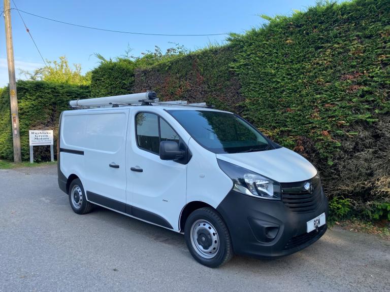 2017 Vauxhall Vivaro L1 1.6 CDTi 2900  LOW MILES VAN+vat Diesel