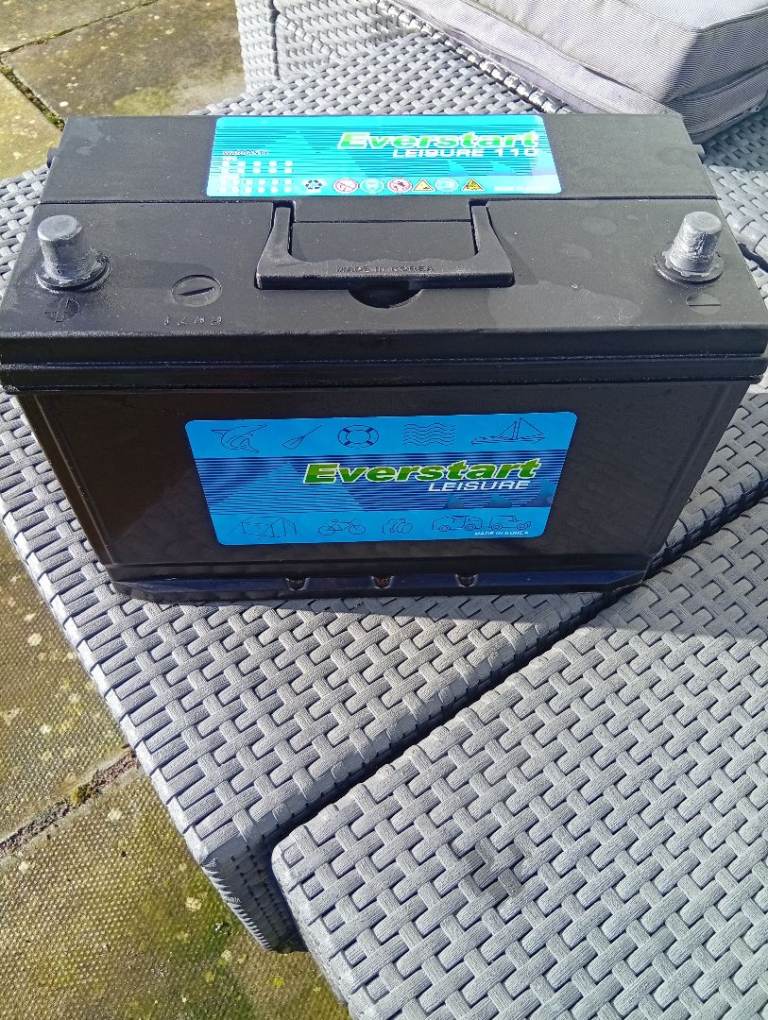 Leisure battery for caravan