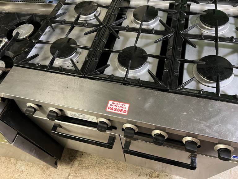 FALCON CATERING Commercial Gas Oven and RING 6  Hob – RESTAURANT CAFE KEBAB FAST FOOD