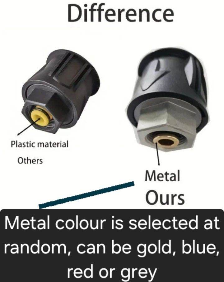 £10 Metal Parkside/ Lavor Pressure washer Adapter Quick Release Connector M22