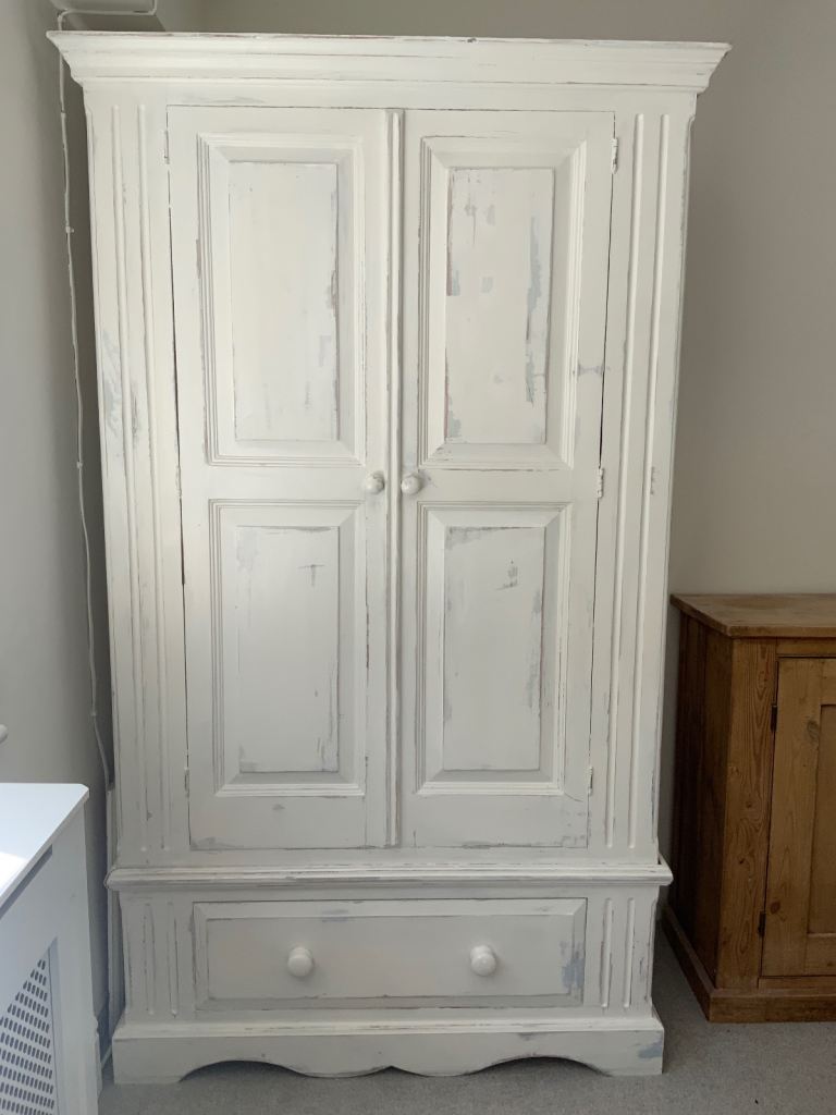 “Shabby Chic” Painted Wardrobe….
