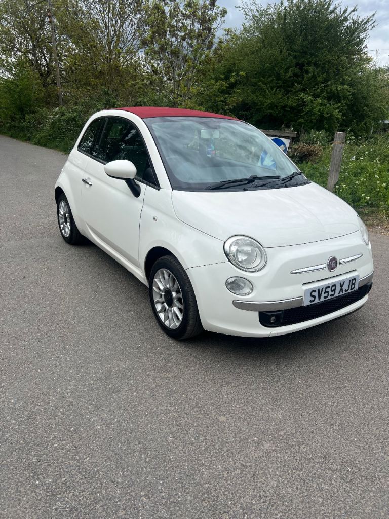 2009 Fiat 500C/Convertible lounge 1.2 £1595