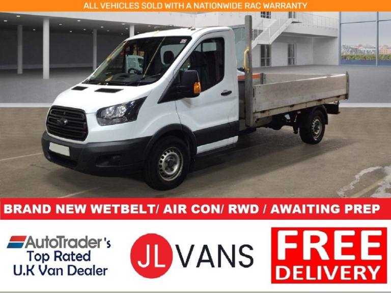  Ford Transit 350 EcoBlue L3 Dropside RWD Euro 6 130ps AC 2017 Dropside Diesel Manual