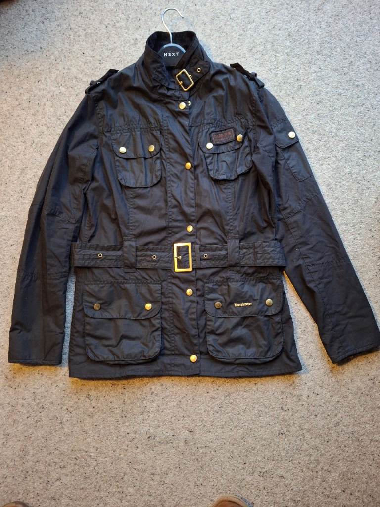 Barbour Allstar Ladies Wax Jacket size 12