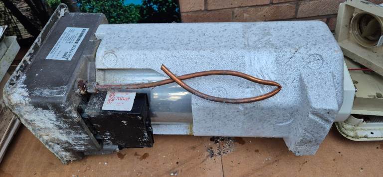 CARVER CASCADE RAPID GE gas and electric water heater for camper caravan motorhome boat.