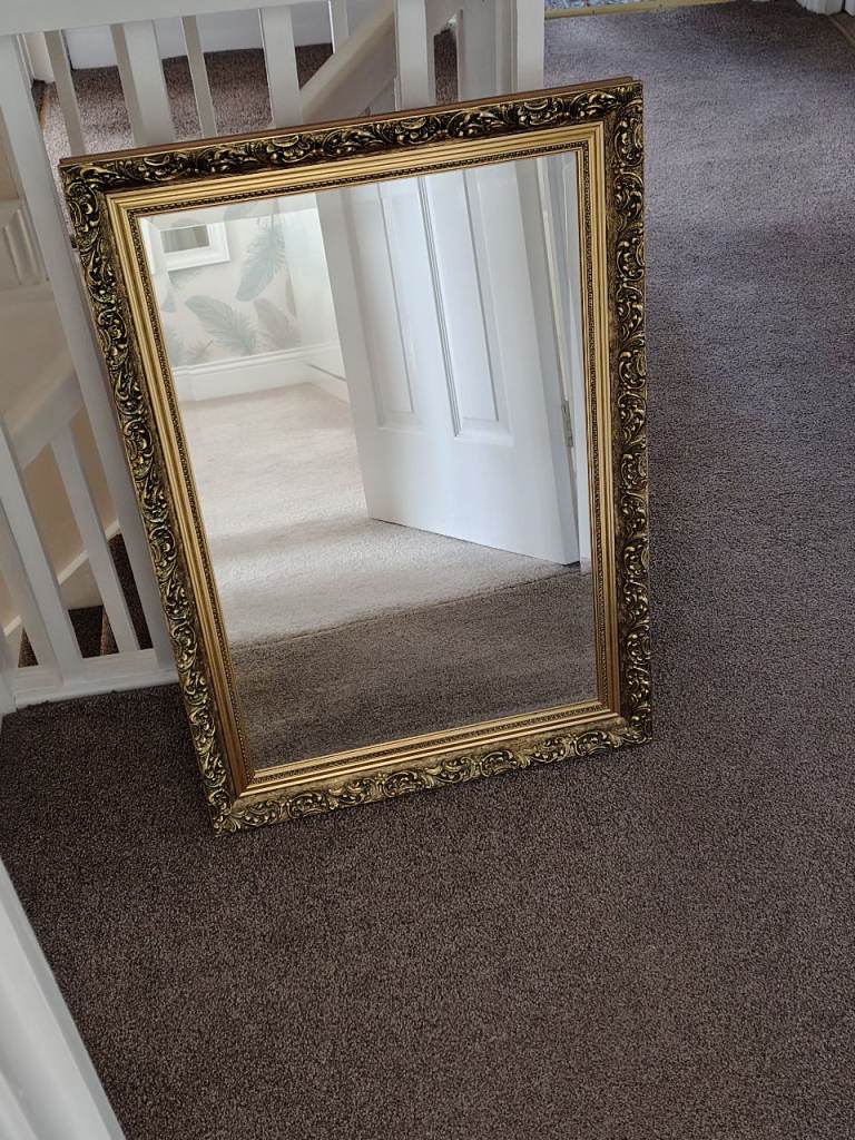 Gold Colour Mirror 