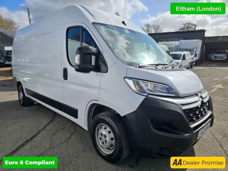 2022 Citroen Relay White 2.2 BlueHDi Euro 6 panel van, 64,500 miles, ULEZ compliant, 6-Speed m Pa...