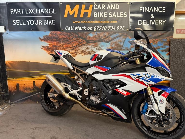 2022 BMW S1000 RR M Sport 2115 Miles AKRAPOVIC Exhaust Many extras  Superbike Petrol Manual