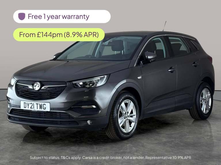 2021 Vauxhall Grandland X 1.2 Turbo SE Premium SUV 5dr Petrol Manual Euro 6 (s/s) (130 ps) - CRUI...
