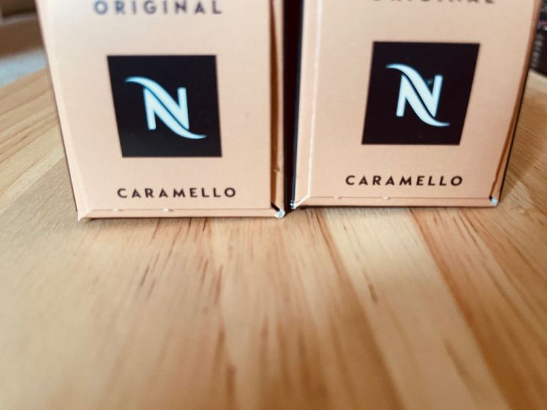 Nespresso Caramello Coffee Pods – New, 2 Boxes