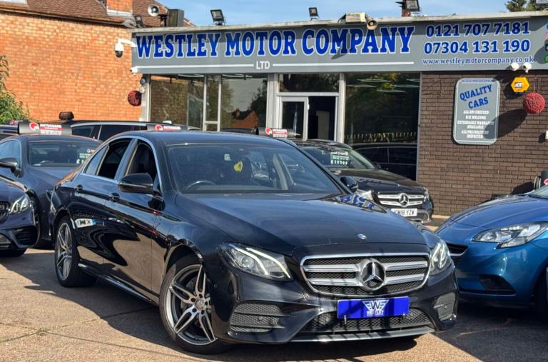 2017 Mercedes-Benz E Class 2.0 E220d AMG Line Saloon 4dr Diesel G-Tronic+ Euro 6 (s/s) (194 ps) S...