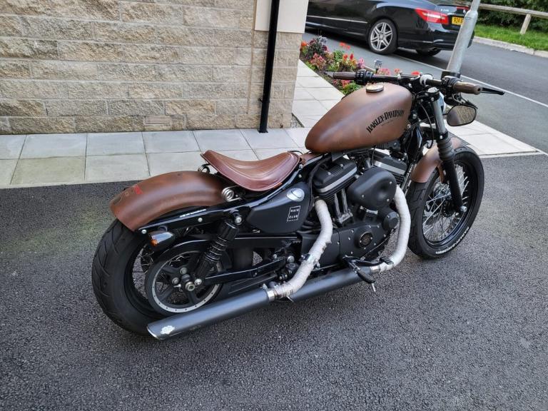 2015 Harley-Davidson SPORTSTER IRON XL883N (non-ABS) Hard Candy Custom (15MY)  Petrol Manual