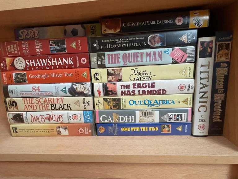 VHS Audio Tapes Large Collection Free
