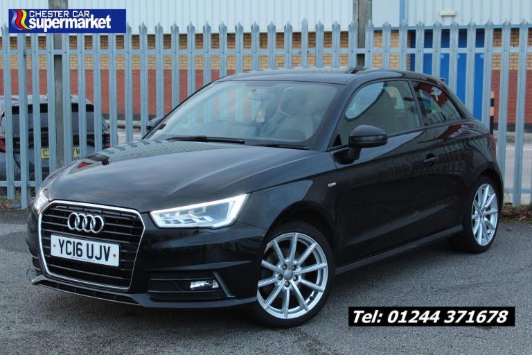 2016 Audi A1 1.4 TFSI S line Euro 6 (s/s) 3dr HATCHBACK Petrol Manual